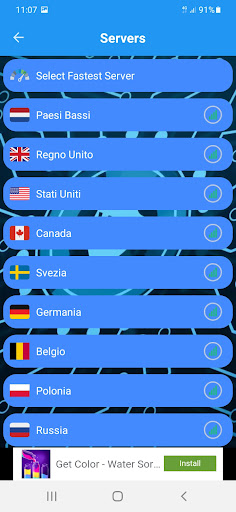 VPN Safe and Secured Screen 2