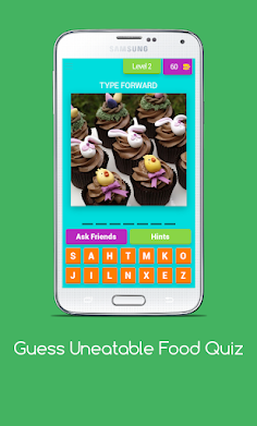 Guess Uneatable Food Quiz - Screenshot 3