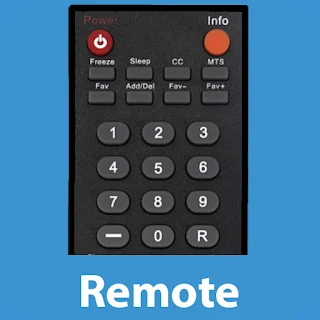 Remote Control For Sceptre TV