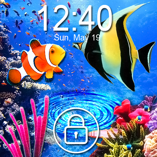 Fish Lock Screen Live Wallpaper - אפליקציות ב-Google Play