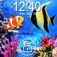 Fish Lock Screen Live Wallpape