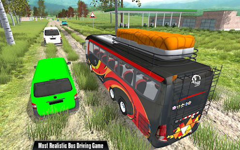 Highway Bus Simulator 3D: Bus Parking Game 2021 apktram screenshots 4
