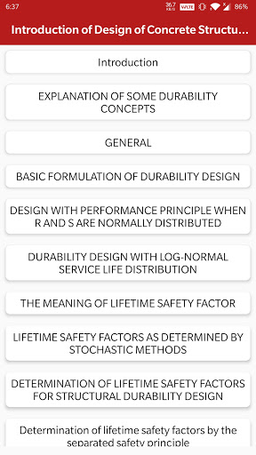 Design Of Concrete Structure Screen 2