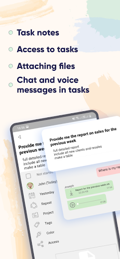 Screenshot of LeaderTask: to do and reminder