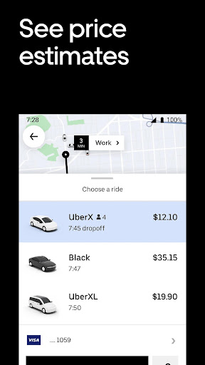 Uber - Request a ride 4.399.10006 screenshots 4