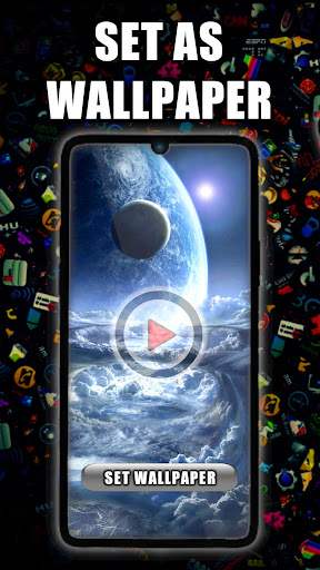 Android application 4K Live Wallpaper screenshort