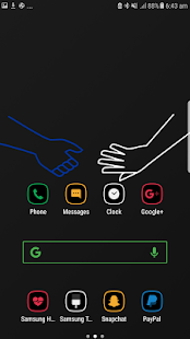 Olympic — zrzut ekranu pakietu ikon