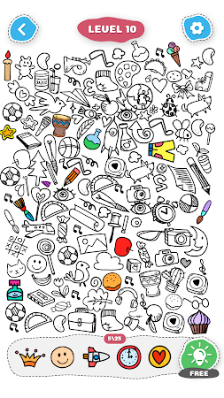 Game screenshot Hidden Doodles apk download