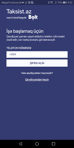 Taksist.az Screen 2