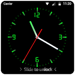 Cover Image of 下载 Analog Digital Clock Lock Screen 9.3.0.2050 APK