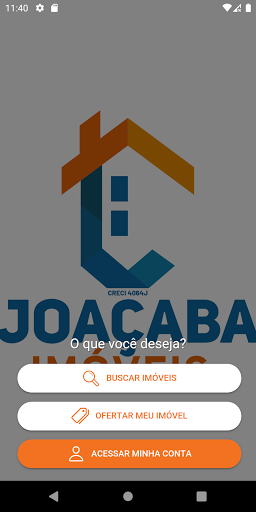 Android application Joaçaba Imóveis screenshort