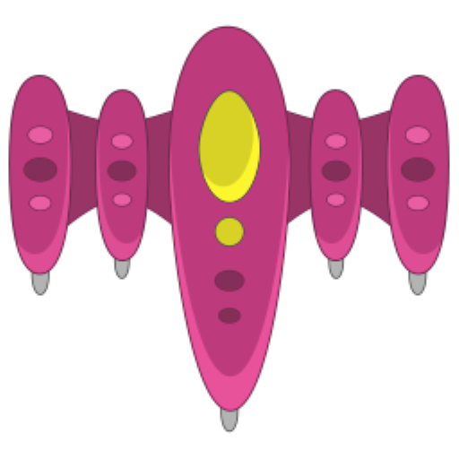 Space Shooting game logo