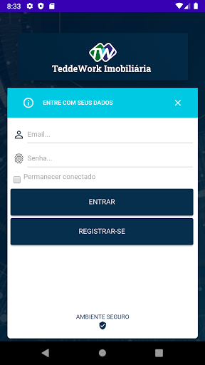 Android application TeddeWork Imobiliária screenshort