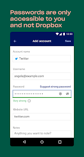 Dropbox Passwords – Manager Screenshot