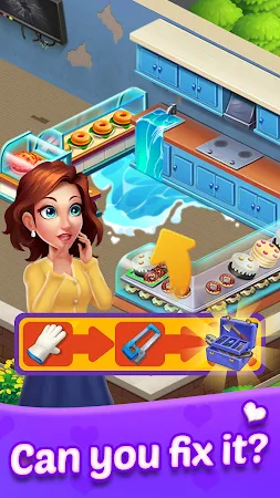 Game screenshot Merge Love - Happy cook mod apk