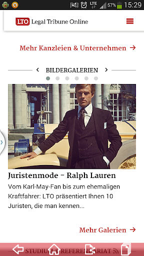 LTO.de - Legal Tribune Online Screen 3