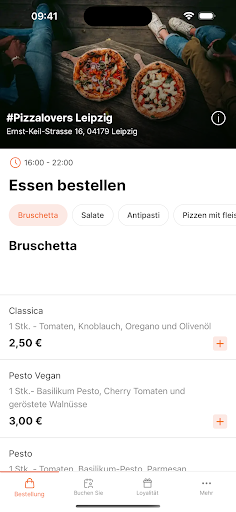 Pizzalovers Leipzig Screenshot