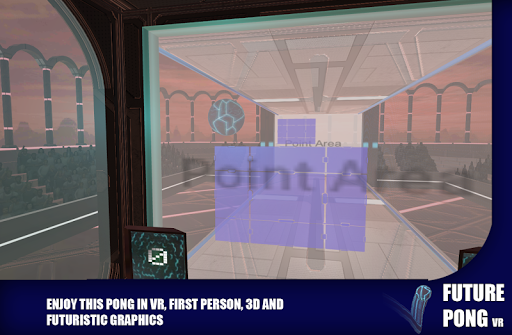 Android application Future Pong VR screenshort