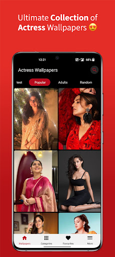 Actress Wallpapers Screenshot 1 - AppWisp.com