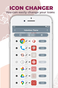 Captura de Pantalla 16 Aesthetic Icons Widgets Themes android