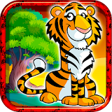 Jungle Tiger Match 3 Puzzle icon