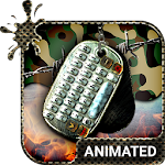 Cover Image of डाउनलोड War Area Animated Keyboard + L  APK