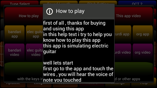 Real oriental Violin simulator
