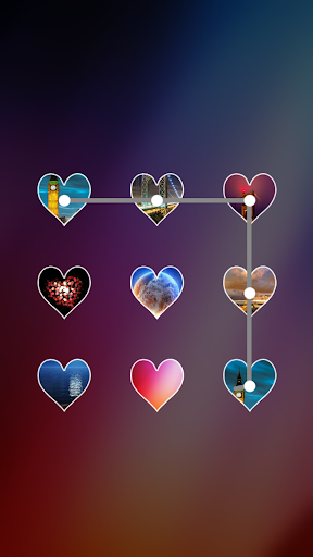 تطبيق Love Pattern Lock Screen برو3