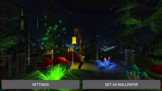 Fantasy Forest  Live Wallpaper Screenshot