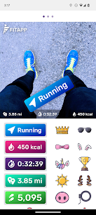 FITAPP Running Walking Fitness MOD APK 7.11.2 (Premium Unlocked) 5