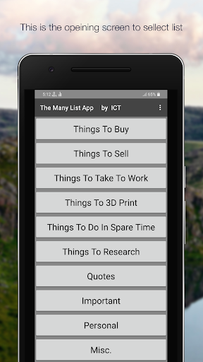 Android application Simple Notes screenshort