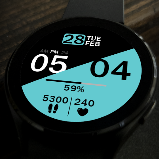 Key030 Digital Watch Face screenshot 5