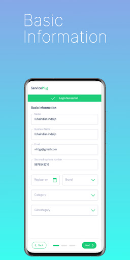 ServicePlug - Retail Partners Screen 3