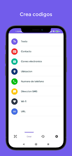 Lector QR: Crea Codigos QR Screen 2
