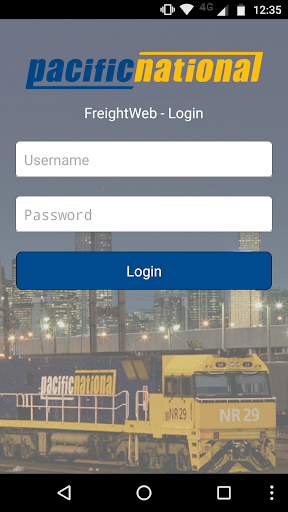 Android application FreightWeb Mobile - Pacific Na screenshort