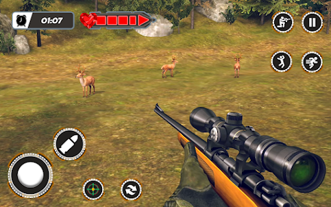 野生動物狩獵第一人稱射擊遊戲