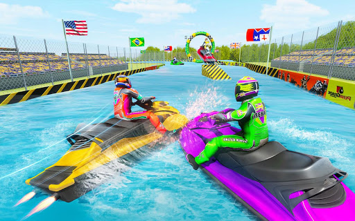 Jet Ski Boat Stunt Racing Game 3.6 screenshots 4