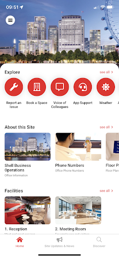 Android application Shell Workplace App screenshort