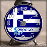 Greece time icon