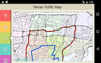 Tehran Traffic Map