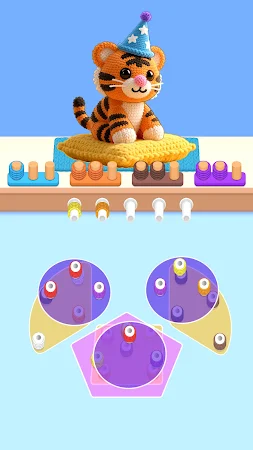 Game screenshot Stitch Sort: Wool and Threads mod apk