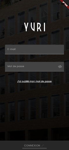 Android application YURI Smart Office screenshort