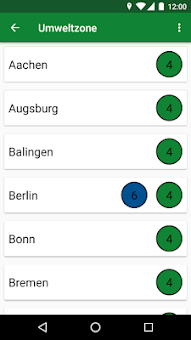 Umweltzone (low emission zone) screenshot 2