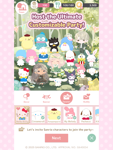 Screenshot of Hello Kitty Dream Village