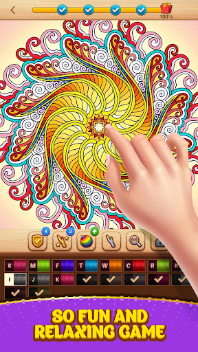 Cross Stitch Coloring Mandala 0.0.313 screenshots 3