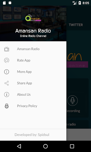 Amansan Radio Screen 3
