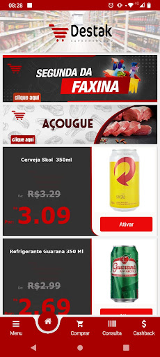 Destak Supermercado Screen 2