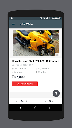 Used Bikes in India Screen 3