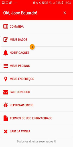 Android application Delivery Flipper screenshort