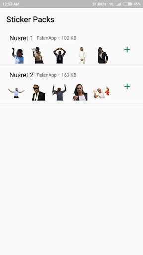 Nusret Stickers For Whatsapp - Screenshot 3 - AppWisp.com